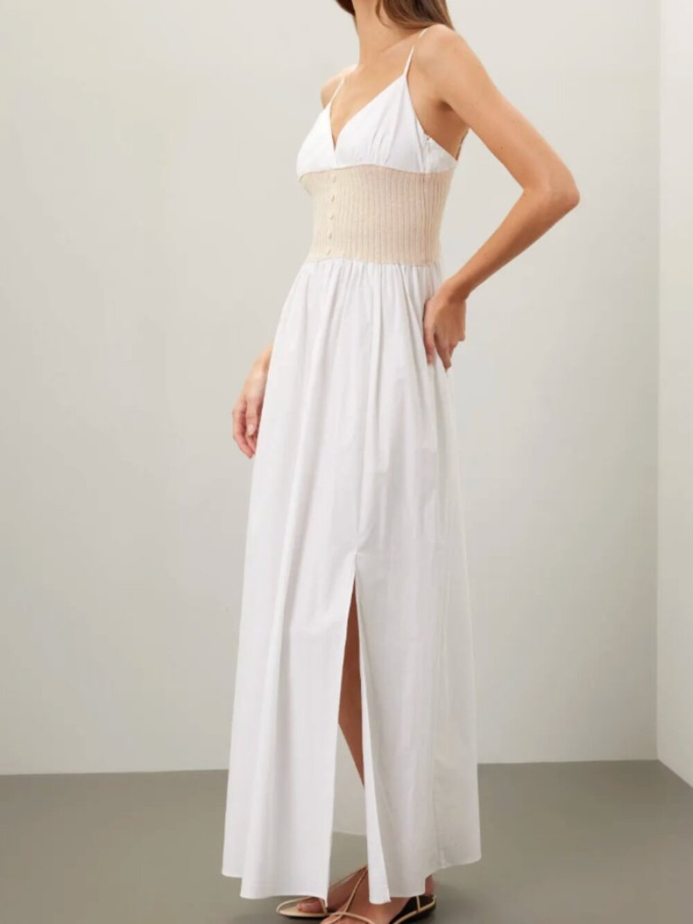 NAADAM Cotton Cashmere Hybrid Dress size medium - Picture 4 of 11
